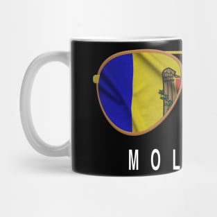 Moldova Sunglasses, Moldova Flag, Moldova gift ,   Moldovan , Mug